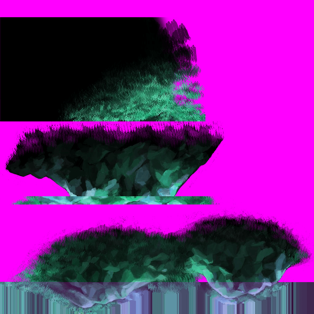 After trying to fix gray bands that ran across his BMP files in the Braid code cleanup, Jonathan tried de-bugging. Instead, purple went everywhere. Image from number-none.com.