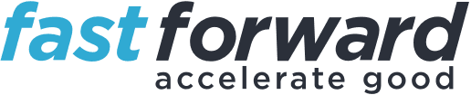 โลโก้ Fast Forward Accelerate Good