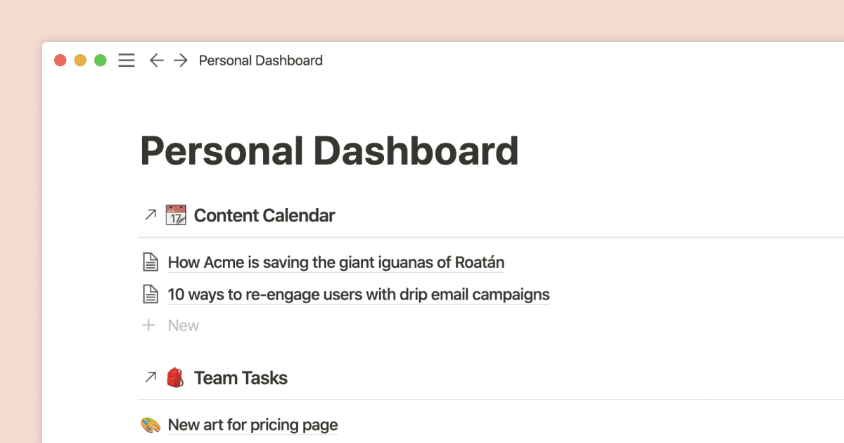 Using linked databases
