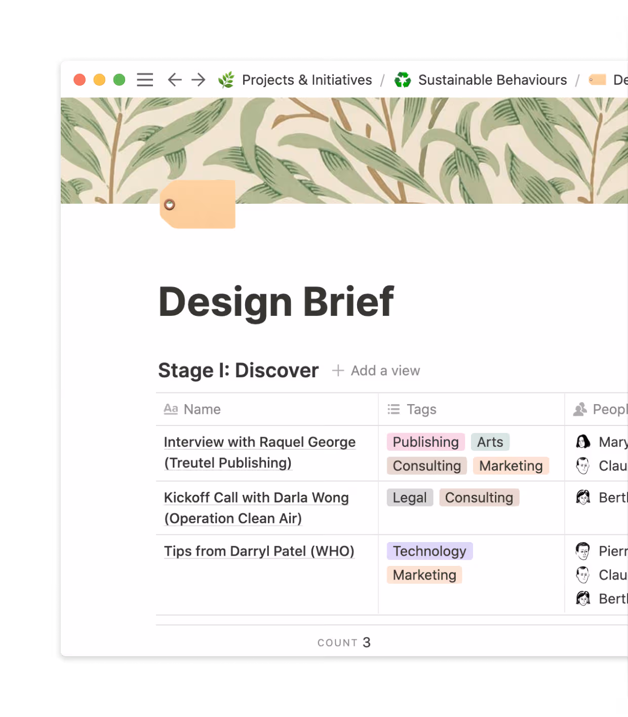 Les modèles aident les nouveaux employés à comprendre comment sont gérés les projets.